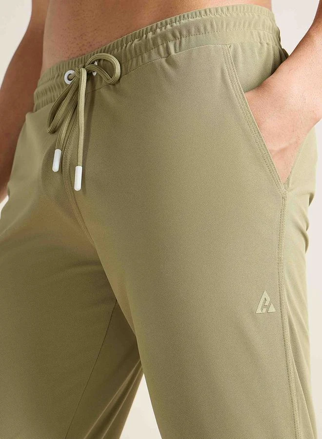 Clans&Hans Men Brown Regular Fit Solid Track Pants